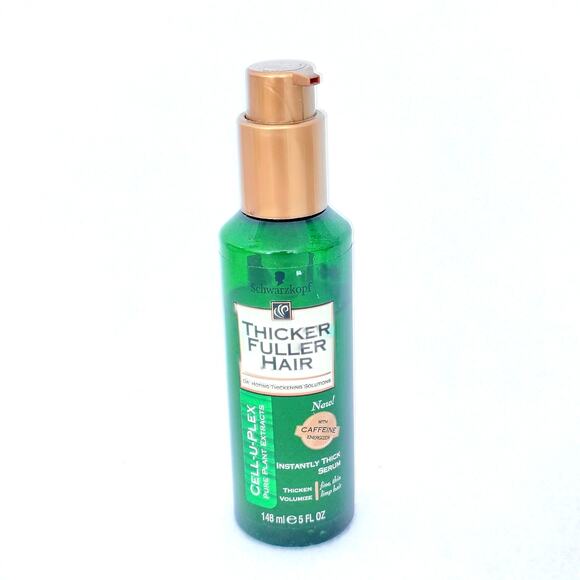 Schwarzkopf Thicker Fuller Hair CELL-U-PLEX Instantly Thick Serum 5oz Partial75% - Picture 1 of 4